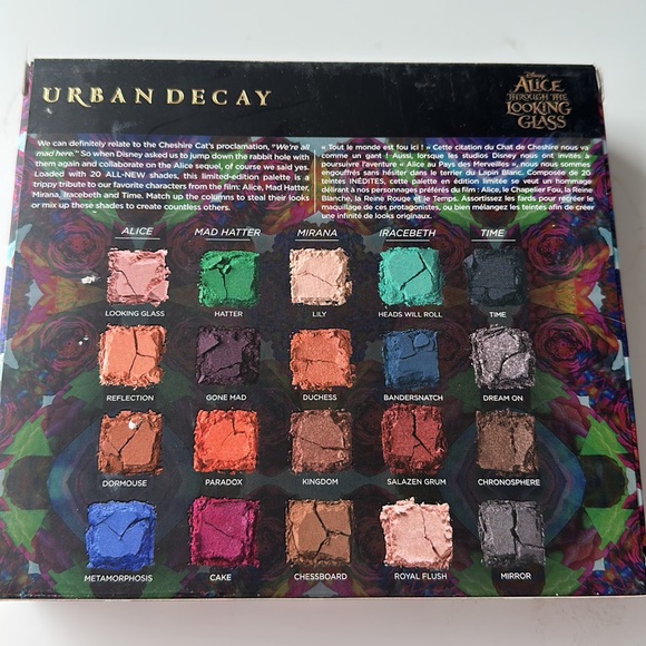 Urban Decay LE Disney Alice Through The Looking Glass Palette - Picture 2 of 4